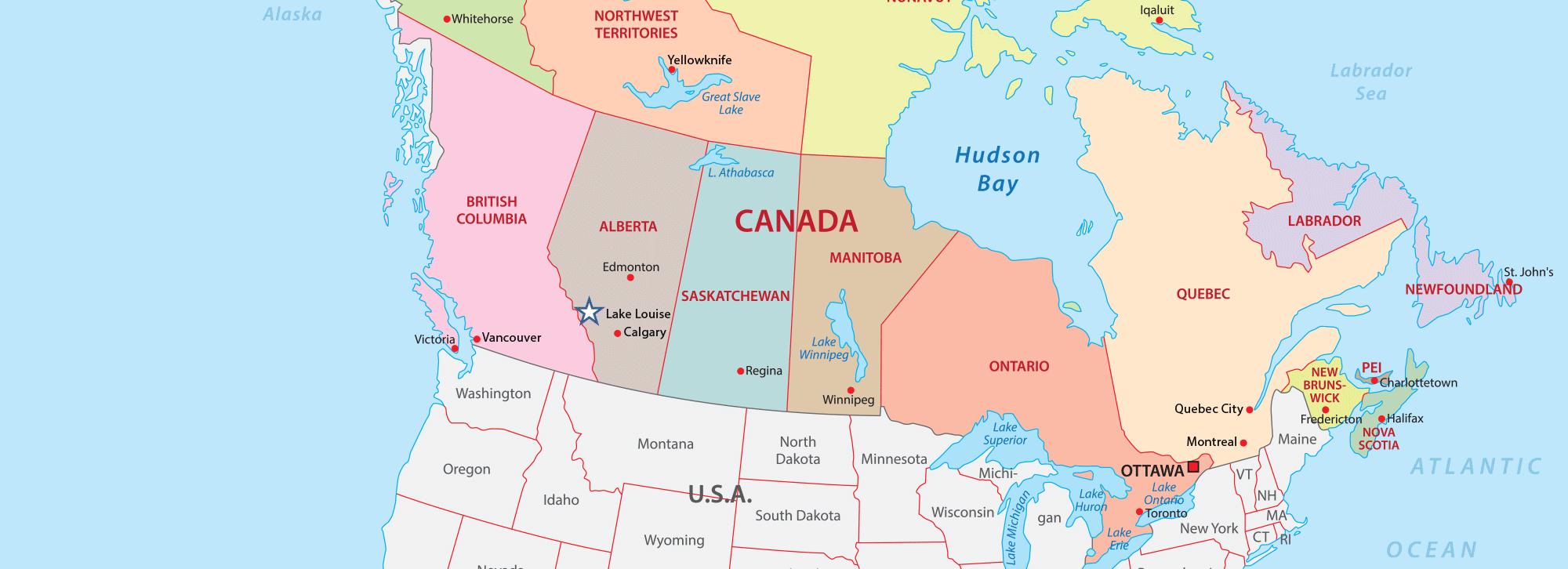Lake Louise Map Canada Toursmaps Com